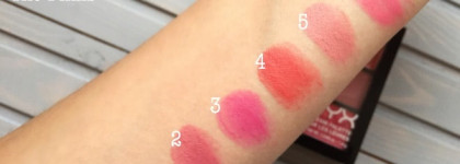 Мои губные NYX