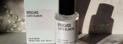 Brocard Carte Blanche: Нежный, женственный весенний аромат чистоты и морозной свежести