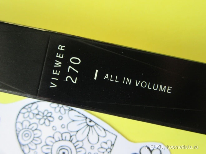 Тушь для ресниц Missha Viewer 270˚ Mascara All in Volume - первый для меня представитель корейской декоративной косметики