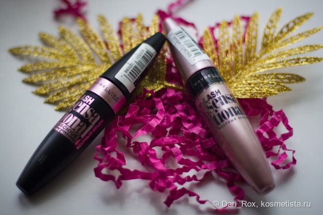 Тушь-новинка от Maybelline Lash Sensational Luscious Mascara black