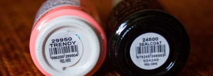 Orly Epix Flexible Color, лак в оттенке Trendy и закрепитель