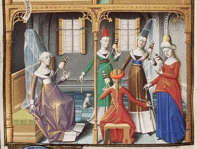 голые средневековые дамы