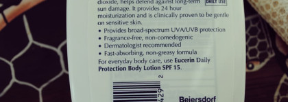 Eucerin  Daily Protection Moisturizing Face Lotion Sunscreen SPF 30