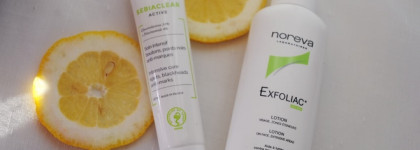 Мои "аптечные кислоты": лосьон с aha/bha и крем с глюконолактоном