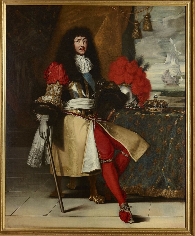 Портрет Людовика XIV неизвестный художник