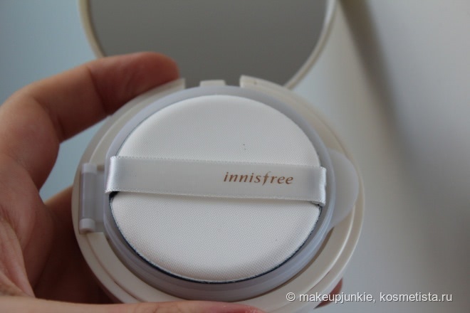Влажная кожа с Innisfree Water Glow Cushion #21 SPF 50 PA +++
