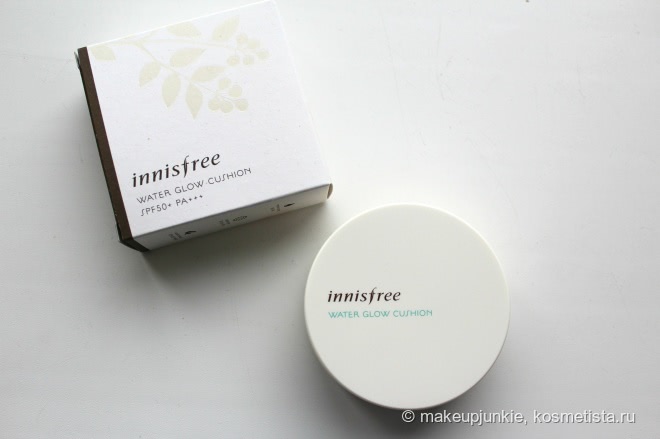 Влажная кожа с Innisfree Water Glow Cushion #21 SPF 50 PA +++