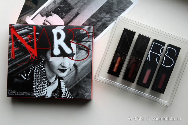 NARS Набор ультраматовых пигментов для губ NARS HO18 Lip Clash
