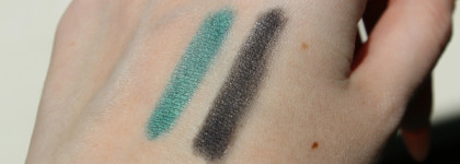 Тени-карандаши Golden Rose Eyeshadow Crayon: оттенки 10 и Glitter 55 - отличник и двоечник