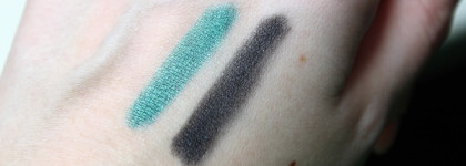 Тени-карандаши Golden Rose Eyeshadow Crayon: оттенки 10 и Glitter 55 - отличник и двоечник