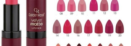 Набор помад Golden Rose Velvet matte lipstick