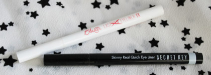 Цветные фломастеры. Две любимые подводки: чёрная и розовая