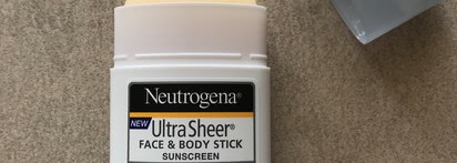 Куда ты, Зина, без санскрина? Neutrogena Ultra Sheer Face & Body Stick Sunscreen SPF 70