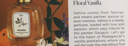 La Collection Vanille | Sylvaine Delacourte