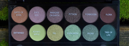 Времена года. Лето - Sleek Make Up I-Divine Eyeshadow Palette Garden of Eden