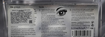 Feel the thunder - Essence All About Greys Eyeshadow Palette