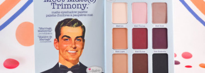 Галантный кавалер -  theBalm Meet Matt(e) Trimony Matte Eyeshadow Palette