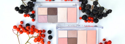 Блестящая пара - Essence Eye & Face palette 01 Born to glow, 02 Rise & shine