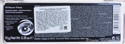 Цветы в росе - Catrice  Eyeshadow Palette The Nude Blossom Collection 010 Blossom 'N Roses