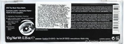 Drama for life - Catrice Eyeshadow Palette The Modern Matt Collection 010 The Must-Have Matts