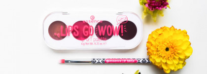 Essence Lips Go Wow! Lip Art Palette 01 Show 'Em Your Style + Lip brush