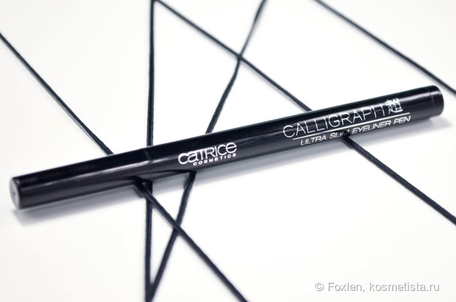 Catrice Calligraph Ultra Slim Eyeliner Pen, Glam & Doll Super Black Liner, Eyeliner Pen Waterproof