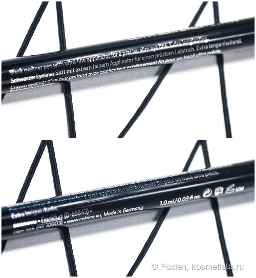 Catrice Calligraph Ultra Slim Eyeliner Pen, Glam & Doll Super Black Liner, Eyeliner Pen Waterproof