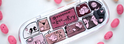 В весну с любовью - Essence in love with rose eyeshadow box 02 & happily ever after