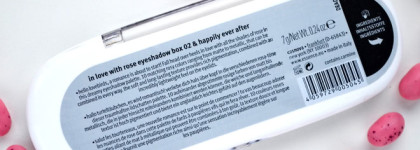 В весну с любовью - Essence in love with rose eyeshadow box 02 & happily ever after