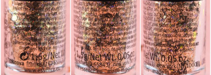 Look how they shine for you - Essence Get your glitter on! loose glitters 06 golden nuggets, Glow to go illuminating setting spray