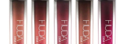 Huda Beauty Demi Matte - новая коллекция жидких полуматовых помад