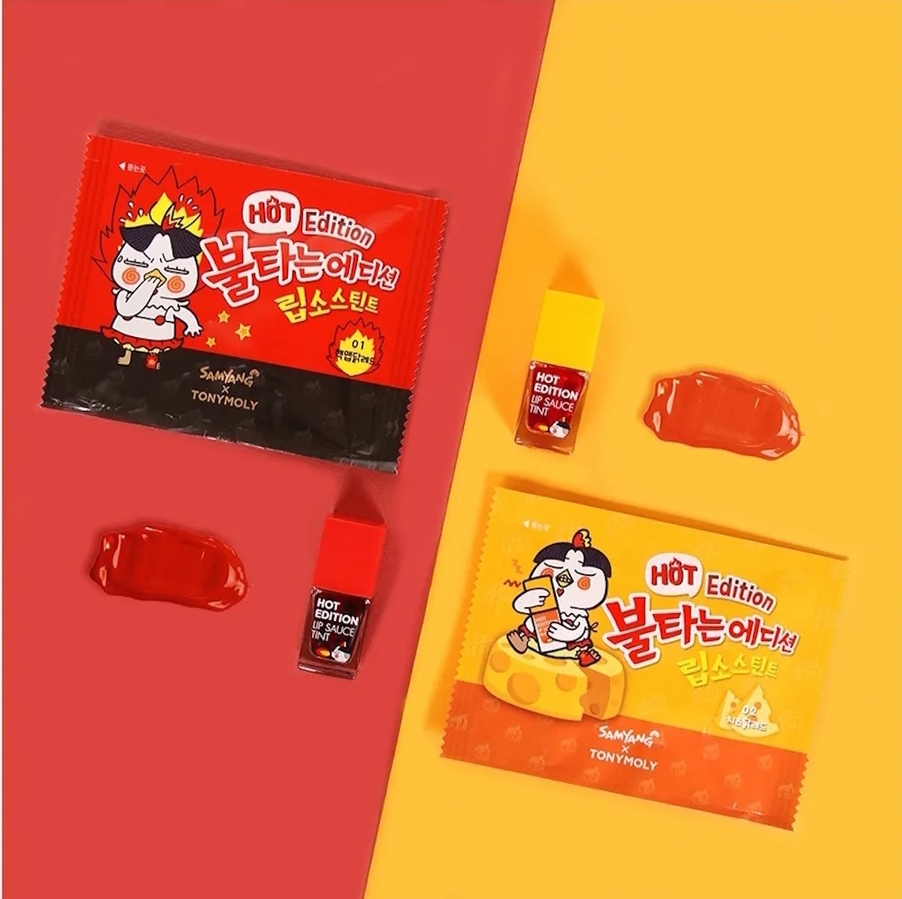 TonyMoly x Samyang Hot Edition Lip Sauce Tint