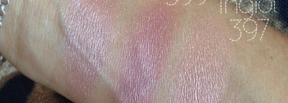 Inglot Freedom System Pearl Eye Shadow № 399 и № 423