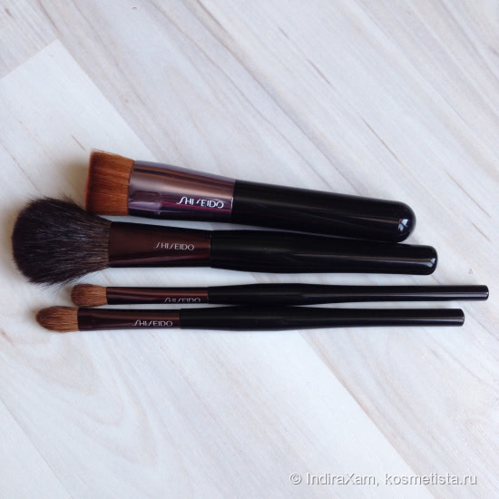 О кистях Shiseido