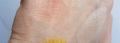 Пигменты Artmakeup: Туманность Андромеды, Перуанский Опал, Золотая Лихорадка, Крем-Брюле