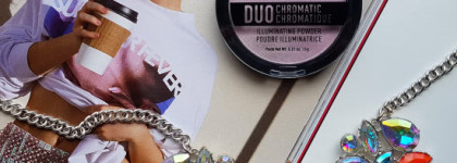 Хайлайтер NYX DUO Chromatic Illuminating Powder в оттенке Lavender Steel