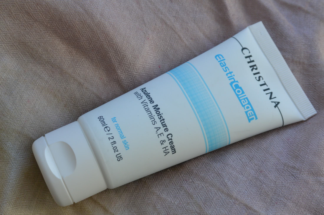 Крем Christina Azulene Moisture Cream With Vitamins A, E & HA с азуленом, эластином и коллагеном