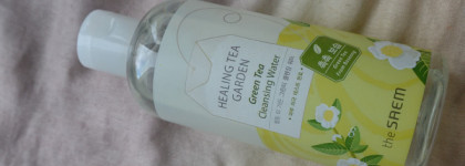 Очищающая вода The Saem Healing Tea garden с зеленым чаем