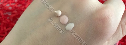 Сравнение сияющих баз под макияж: Clarins Eclat Minute Base Illuminatrice, Art-Visage Luminizer и Catrice Light Corracting Serum Primer
