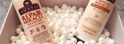 О нашумевшем Aussie: шампунь для поврежденных волос Repair Miracle и реконструктор волос 3 minute miracle