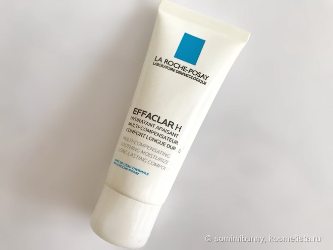 Увлажнение и восстановление для жирной кожи: крем для лица La Roche-Posay Effaclar H