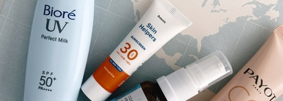 Четыре всадника солнцезащиты: Biore UV Perfect Milk, Skin Helpers, Kleona, Payot CC Cream