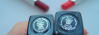 Две старые подруги - помады Dior Addict Extreme