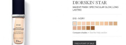 Тональный крем с эффектом студийного макияжа от Dior «Diorskin Star» в оттенке №010 Ivori