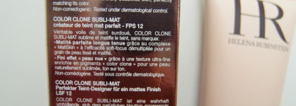 Тональный крем Helena Rubinstein Color Clone Subli-Mat №21. Расчехляйте свои блокноты с wish-листами