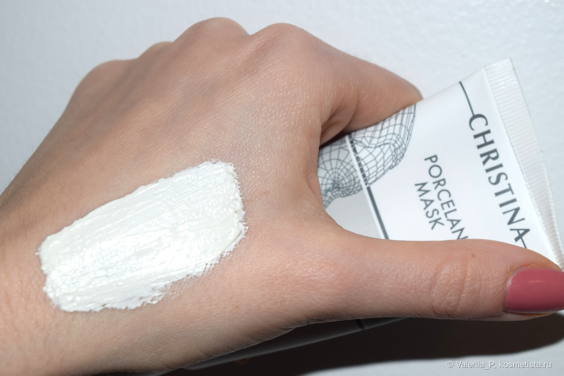 Маска для лица Christina porcelan mask astringent - SOS средство для склонной к жирности и высыпаниям кожи