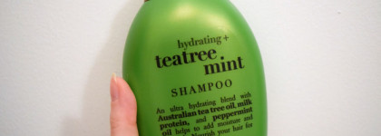 OGX tea-tree-mint shampoo and conditioner