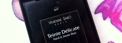 Персиковая нежность на лице, а также использование румян в качестве скульптора: румяна Vivienne Sabo Teinte Delicate 11