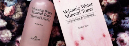 Мой идеальный корейский уход (часть 1)  - тоник The Skin House Volcanic Water Mineral Toner