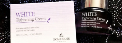 Мой идеальный корейский уход (часть 3)  - крем для сужения пор и выравнивания тона лица The Skin House White Tightening Cream